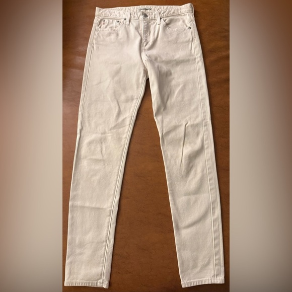 AC for AG Alexa Chung Cream High-Rise Jeans Size 26 – Rare Collab - Picture 3 of 7